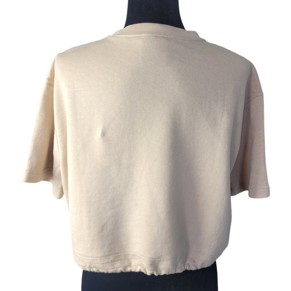 Nike woman’s cream / tan color Icon Clash Tee short sleeve size M - Picture 10 of 10